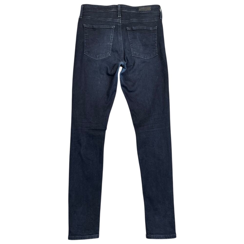AG Farrah Skinny Ankle Jeans High Rise Denim Dark Wash - 27 - Picture 2 of 12